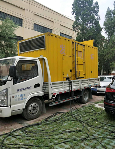 芙蓉发电车出租-柴油发电机组排烟系统设计要求及其考虑因素